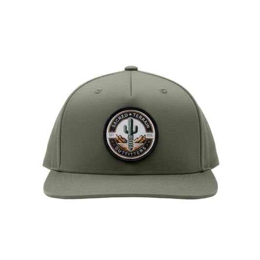 Whiskey Flats 255 Front Pinch Flat Bill Hat - Richardson Structured Crown Cap