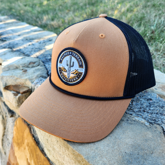 Caramel Love 112 Mid Pro Rope Hat - Richardson Structured Crown Cap