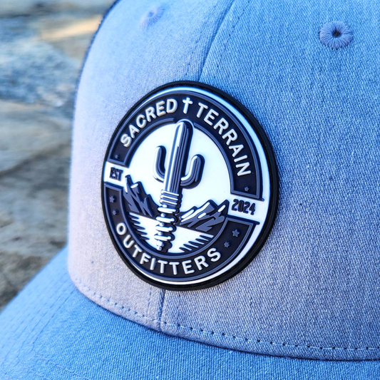 Badge Series Mid Pro Hat - Durable PVC Patch Logo Cap