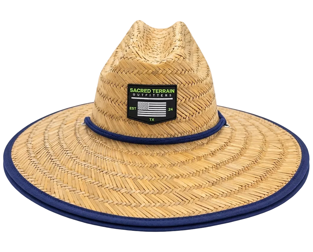 Sacred Terrain Straw Hat