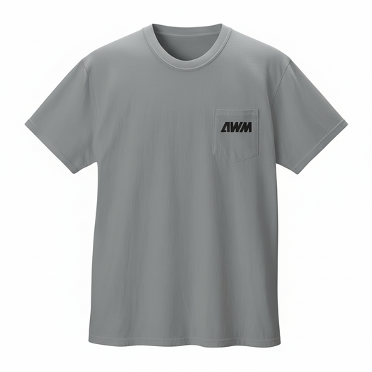 AWM Logo Pocket T-Shirt — Atkinson Wilhite MFG Graphic Tee