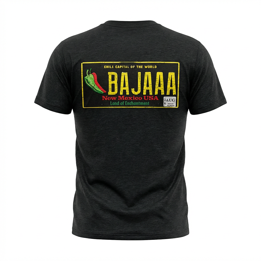 New Mexico— 'BAJAAA' License Plate Design