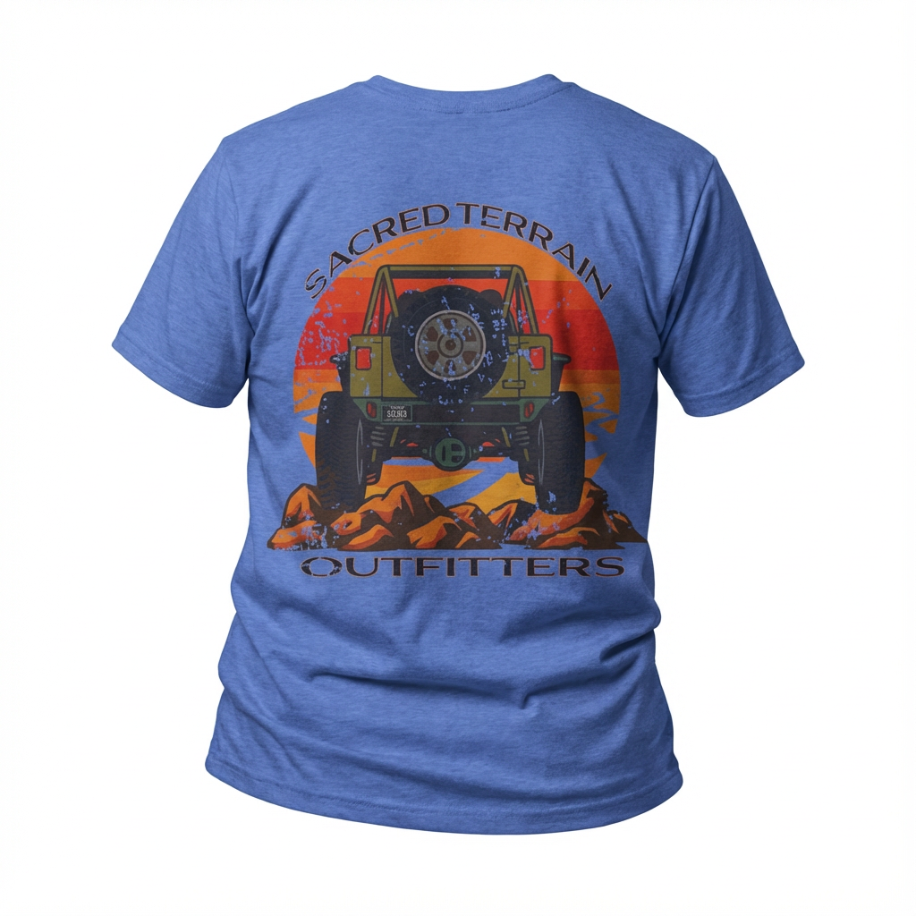 Sacred Rock Crawling - Perfect for Outdoor Enthusiasts, Summer Festivals, Beach Days, Hiking Trips, Road Trips, Casual Wear