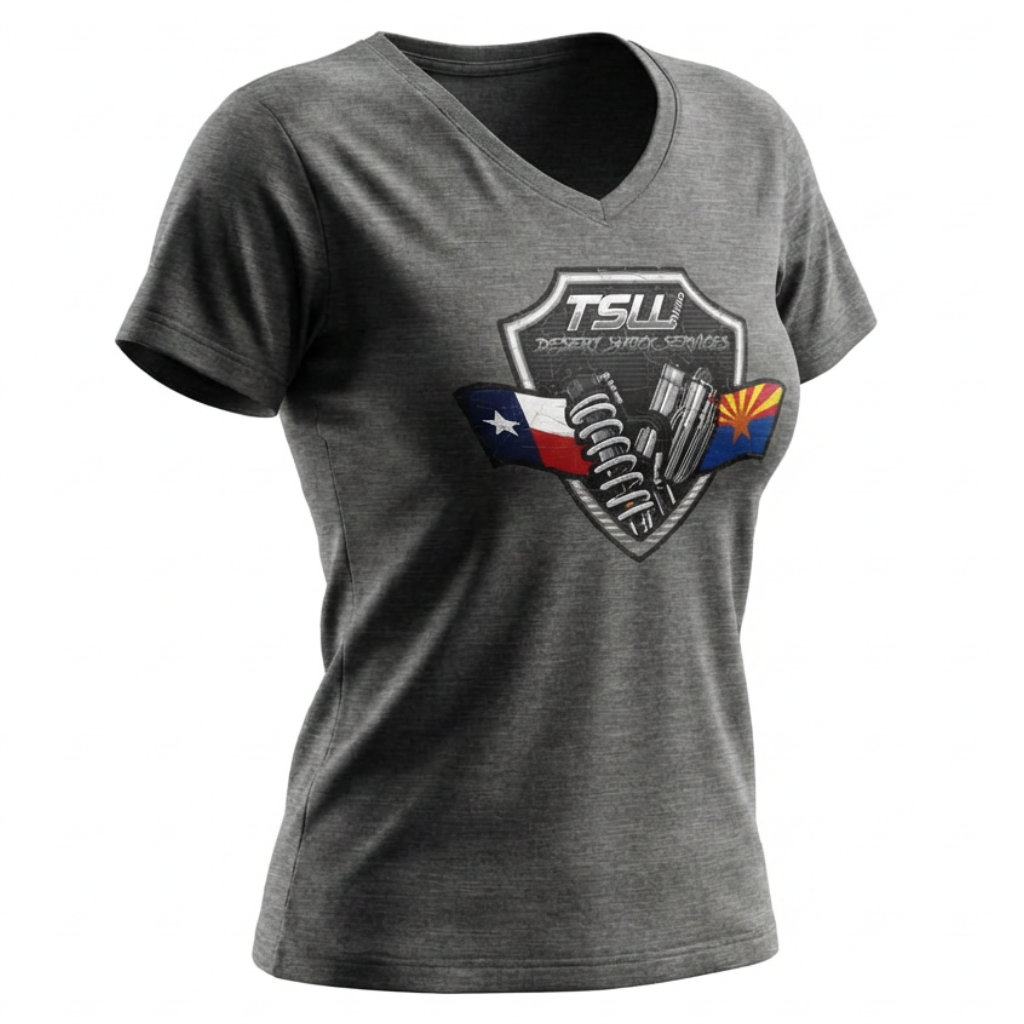 TEXAS SHOCK WORKS LADIES MAKING DIRT SEXY V-NECK  |  SACRED TERRAIN OUTFITTERS