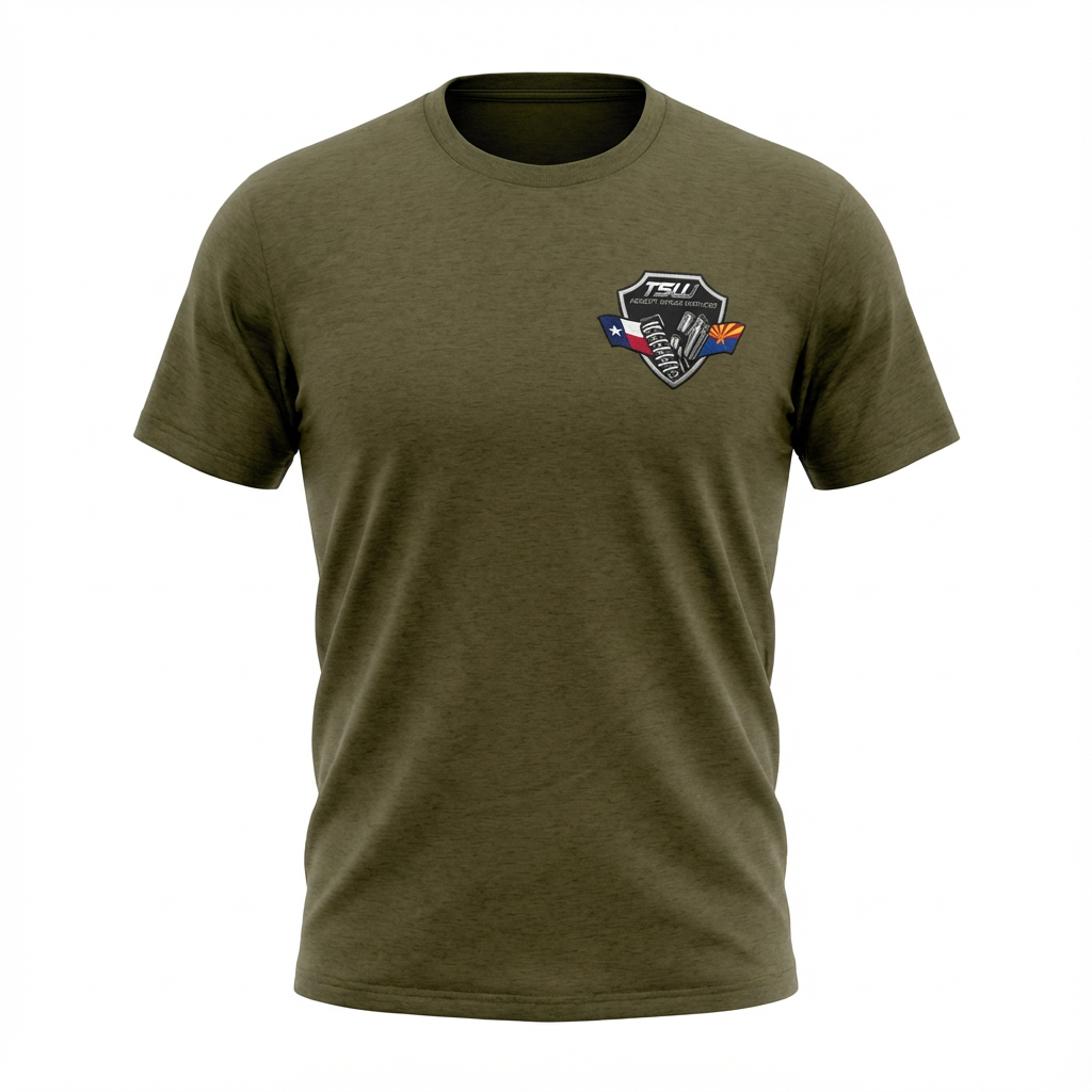 TEXAS SHOCK WORKS DESERT SHIELD T-SHIRT |  SACRED TERRAIN OUTFITTERS
