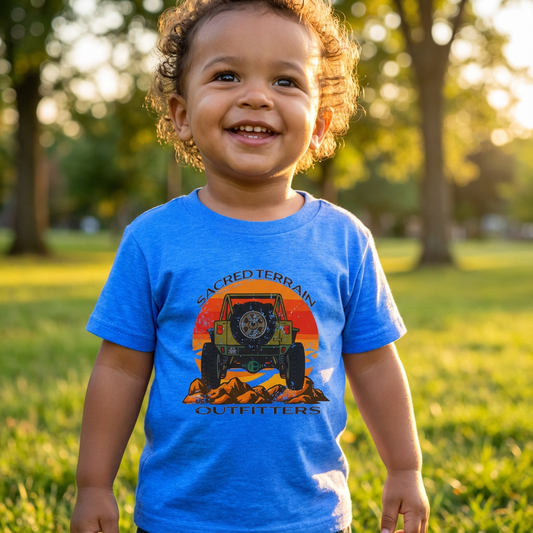 Adventure Jeep Toddler Tee - off-road, nature, vehicle, camping, exploration, birthday gift, summer wear