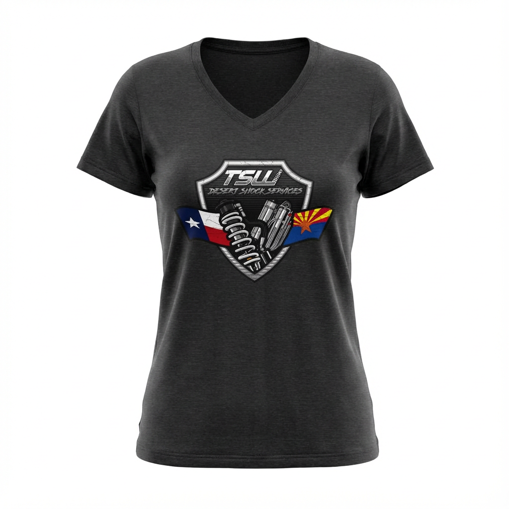 TEXAS SHOCK WORKS LADIES MAKING DIRT SEXY V-NECK  |  SACRED TERRAIN OUTFITTERS