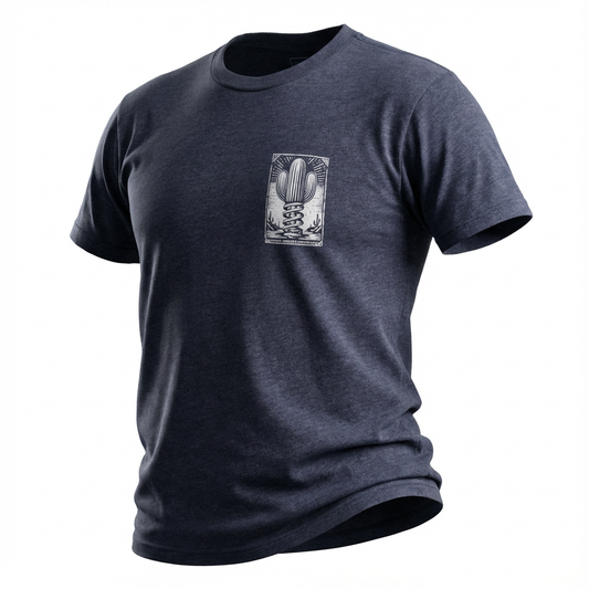 Coil-Over Heather Blue