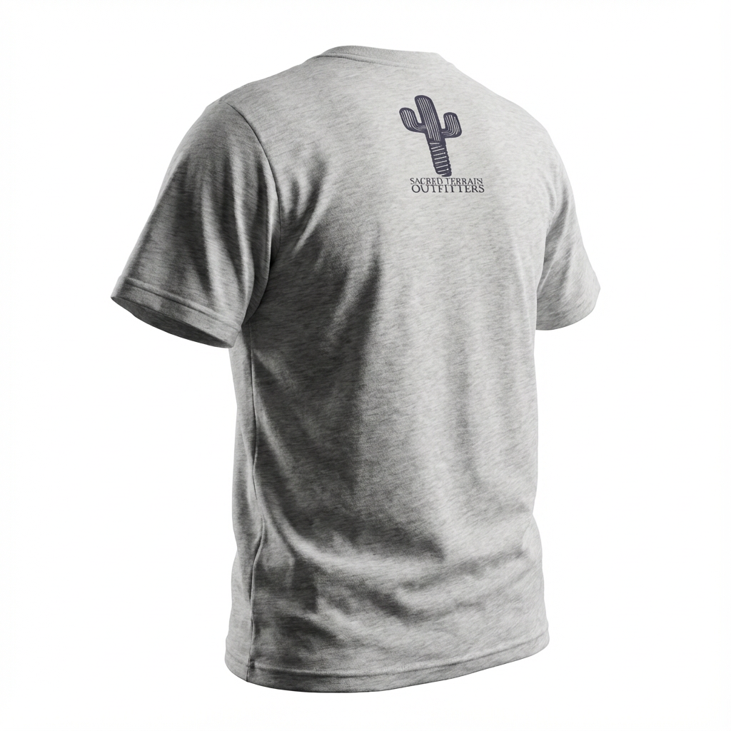 Bison Spring Oatmeal Mens T-shirt