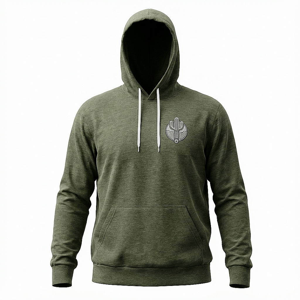 Cactus Crest Hooded T-Shirt
