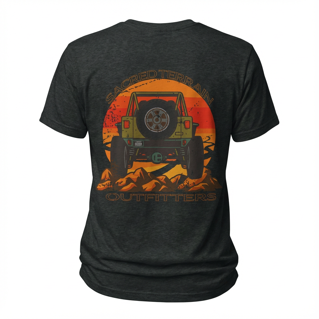 Sacred Rock Crawling - Perfect for Outdoor Enthusiasts, Summer Festivals, Beach Days, Hiking Trips, Road Trips, Casual Wear