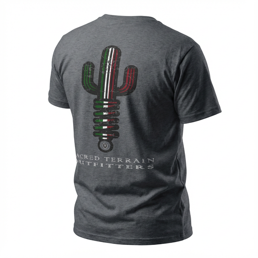 'Sacred Terrain'  Viva Mexico Desert Graphic Crewneck