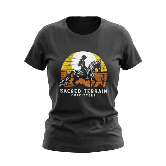 Cowgirl Sunset Charcoal