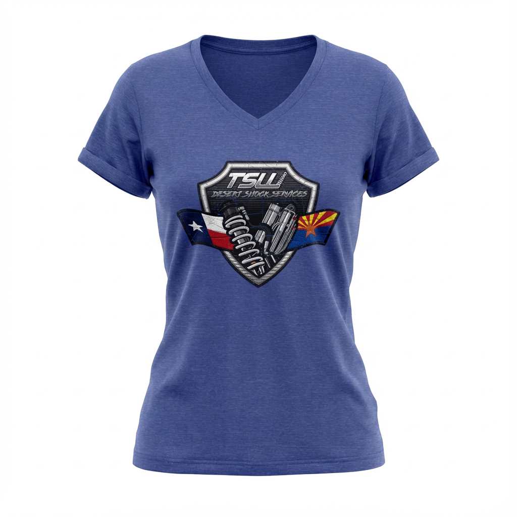 TEXAS SHOCK WORKS LADIES MAKING DIRT SEXY V-NECK  |  SACRED TERRAIN OUTFITTERS