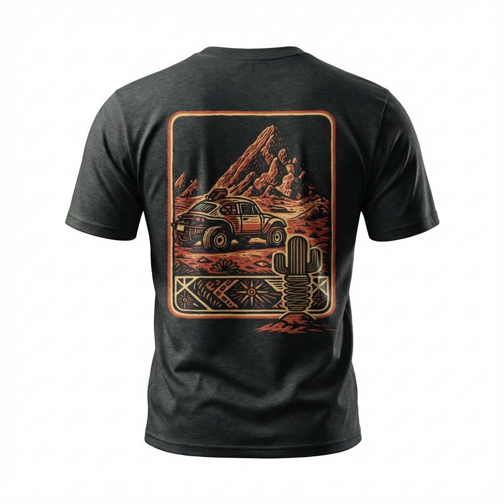Sacred Buggy Fitted T-Shirt