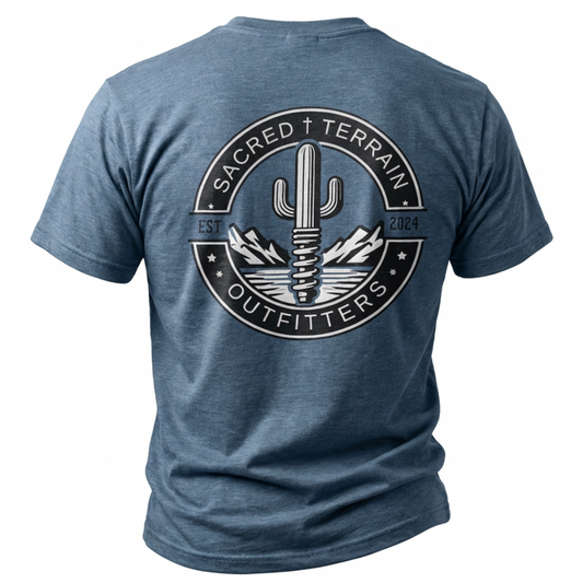 Vintage Cactus Crest Glacier Unisex