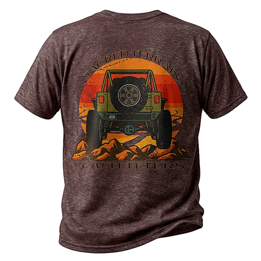 Sacred Rock Crawling - Perfect for Outdoor Enthusiasts, Summer Festivals, Beach Days, Hiking Trips, Road Trips, Casual Wear