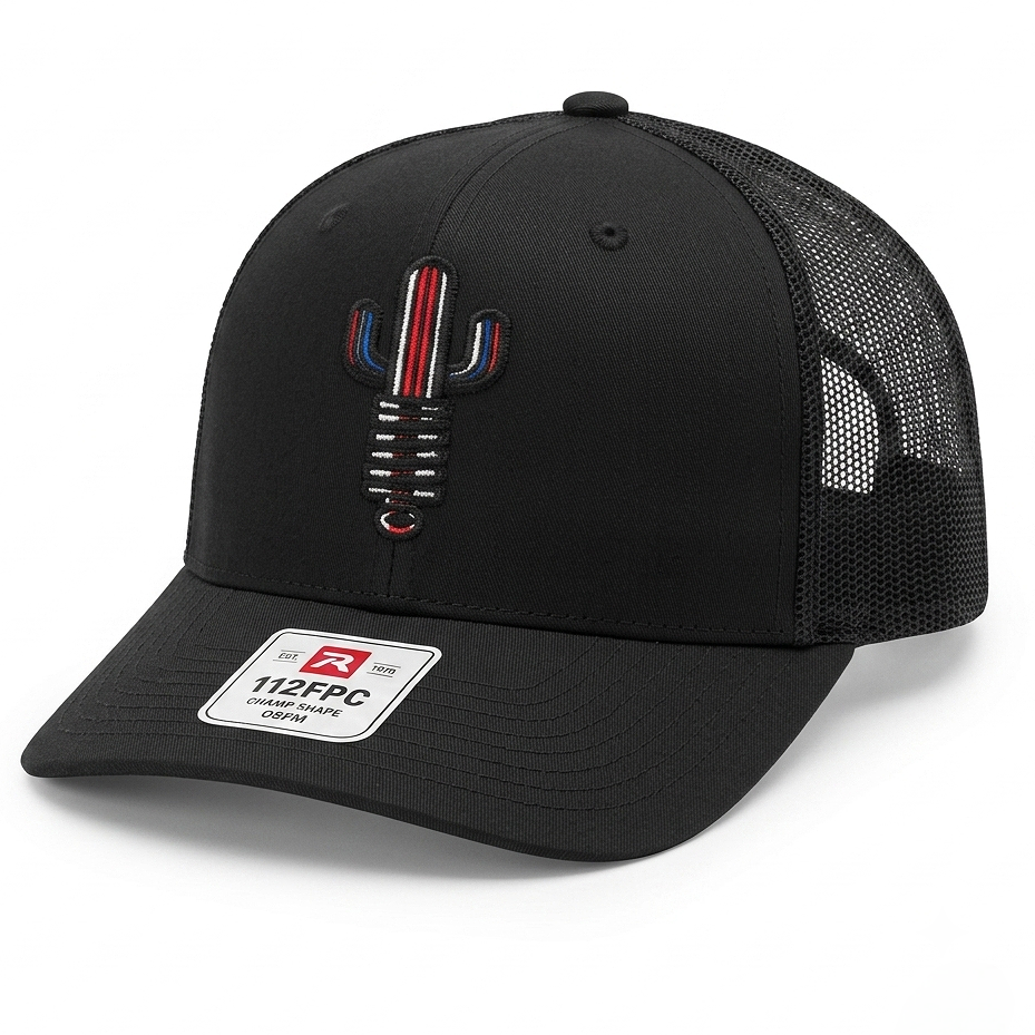 Serape Saguaro Tall Trucker