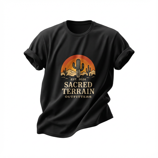 Distressed Toddler Tee - Sacred Saguaro Design