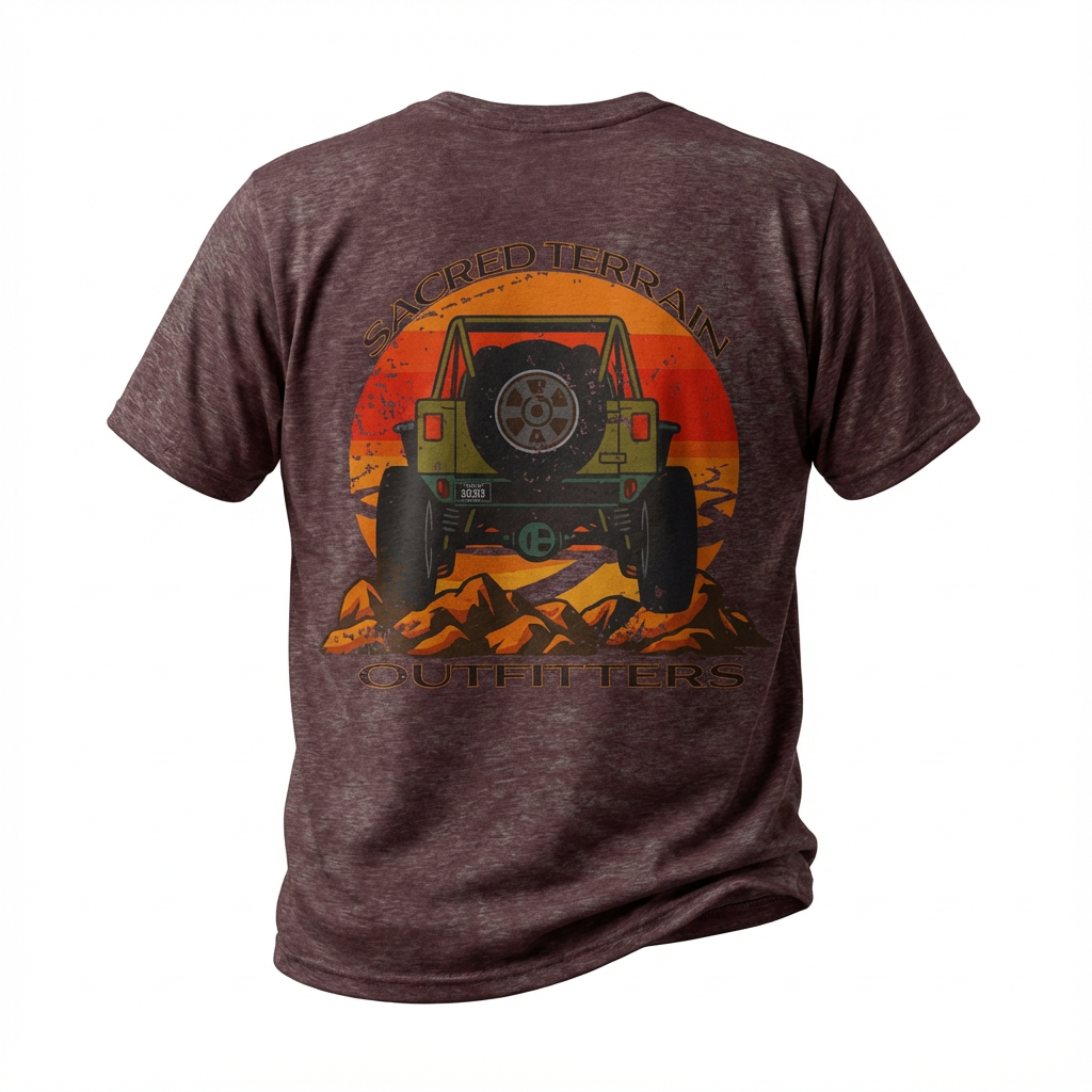 Sacred Rock Crawling - Perfect for Outdoor Enthusiasts, Summer Festivals, Beach Days, Hiking Trips, Road Trips, Casual Wear