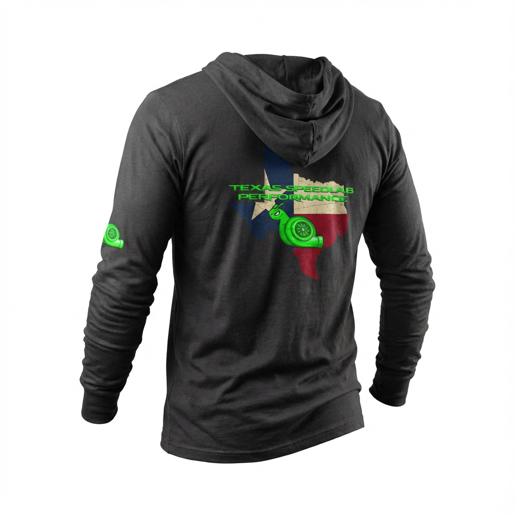 TSP Distressed Flag Hooded-Tee