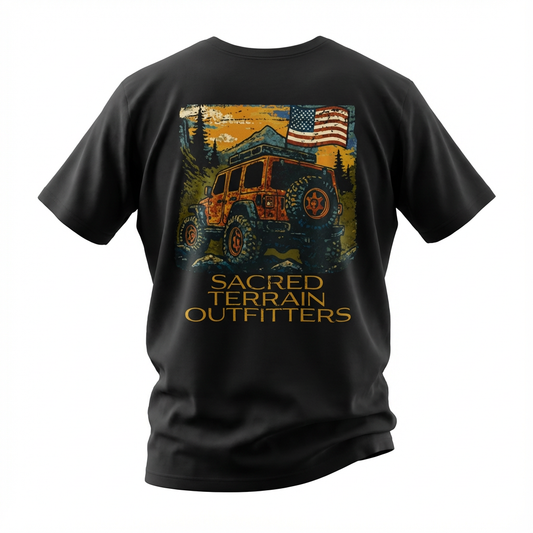 Adventure Tee for Outdoor Lovers | Vintage Jeep, Nature Exploration, Casual Wear, Gift for Him, Summer Trip Shirt