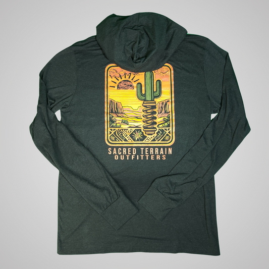 Men's Sacred Saguaro Hooded T-Shirt
